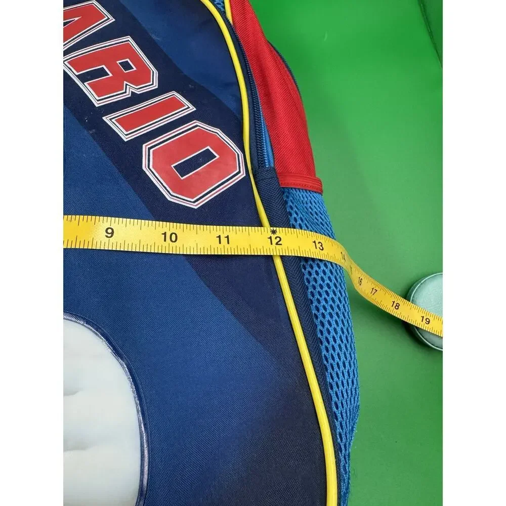 Super Mario Brothers backpack featuring Mario on the front‎
